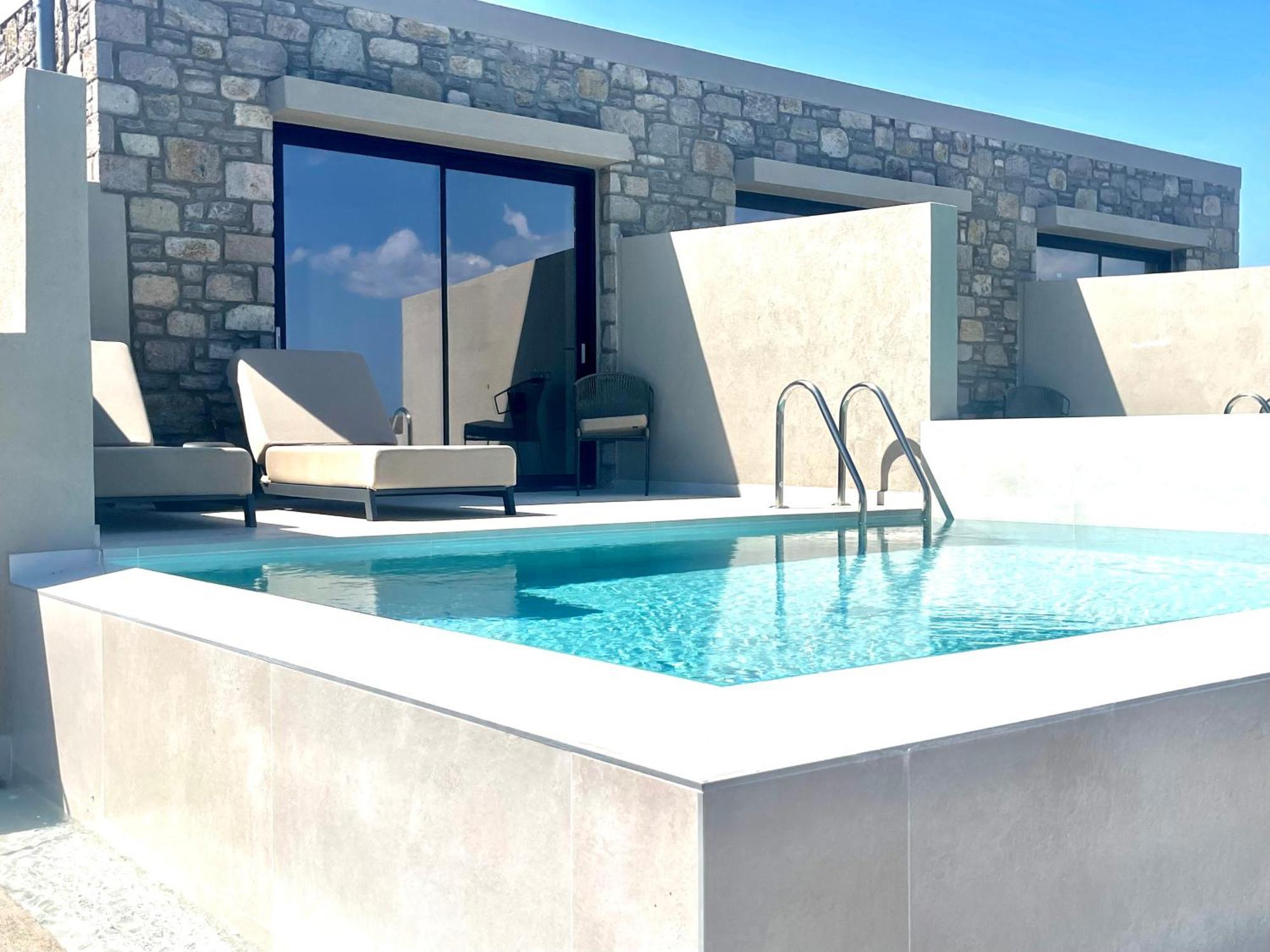 Eleia Seafront Rooms & Villas Petra  Esterno foto