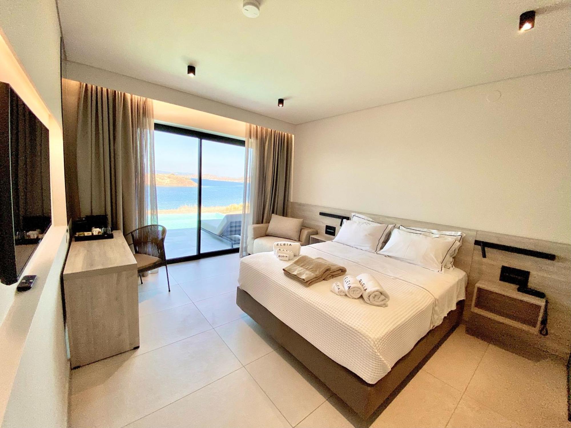 Eleia Seafront Rooms & Villas Petra  Esterno foto