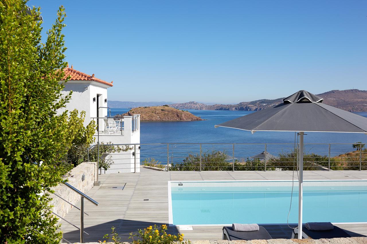 Eleia Seafront Rooms & Villas Petra  Esterno foto